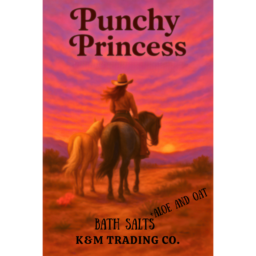 Punchy Princess Bath Salts + Aloe & Oat