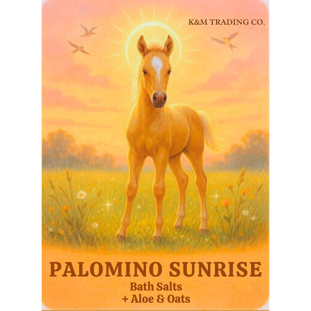 Palomino Sunrise Bath Salts + Aloe & Oat
