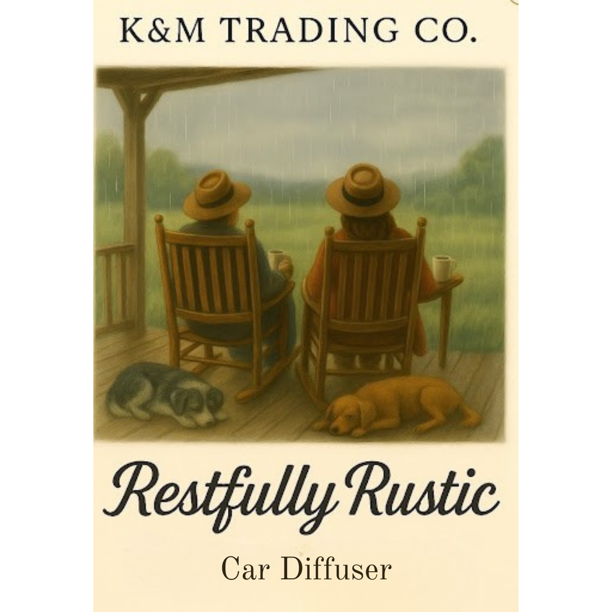 Restfully Rustic Car Diffuser