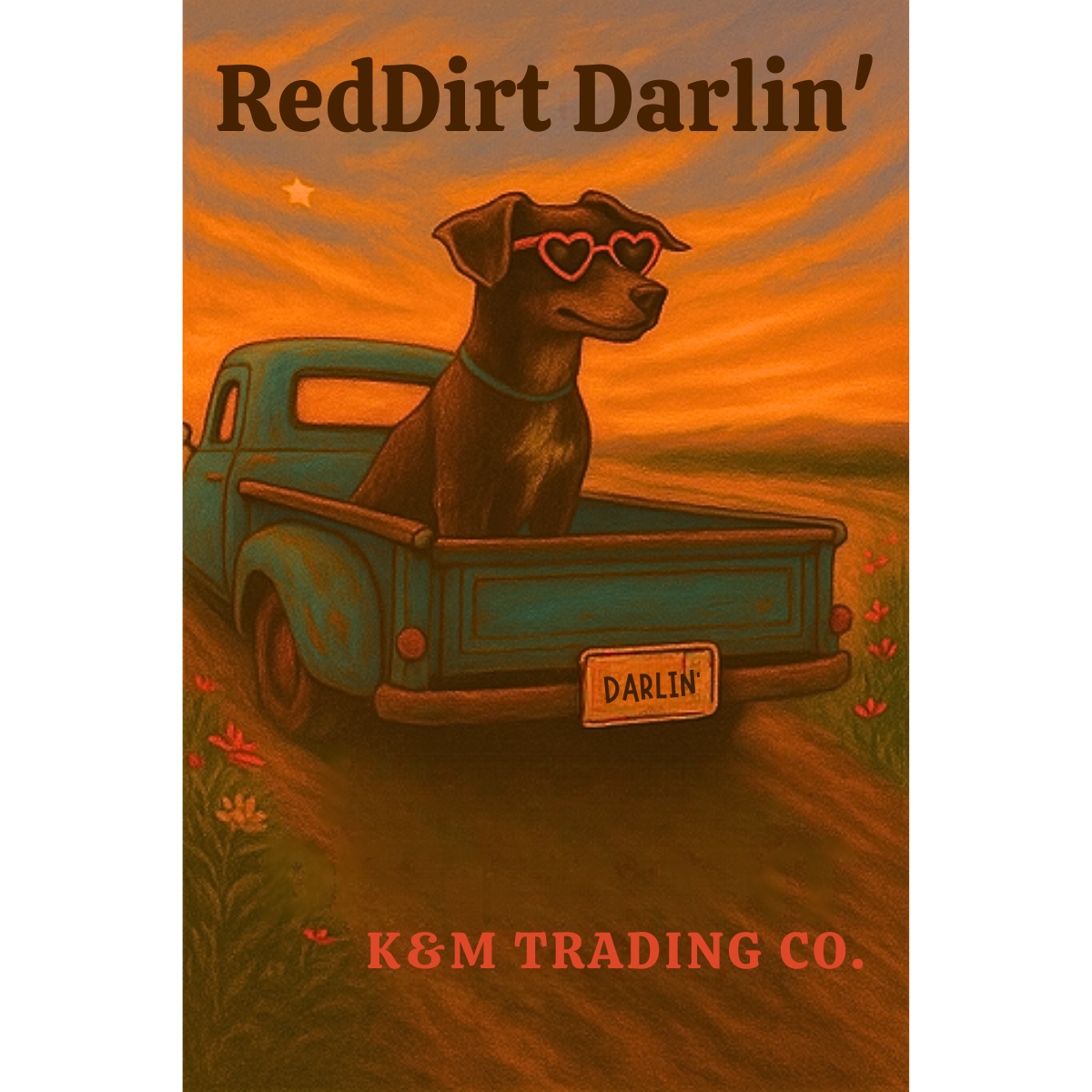 RedDirt Darlin' Candle