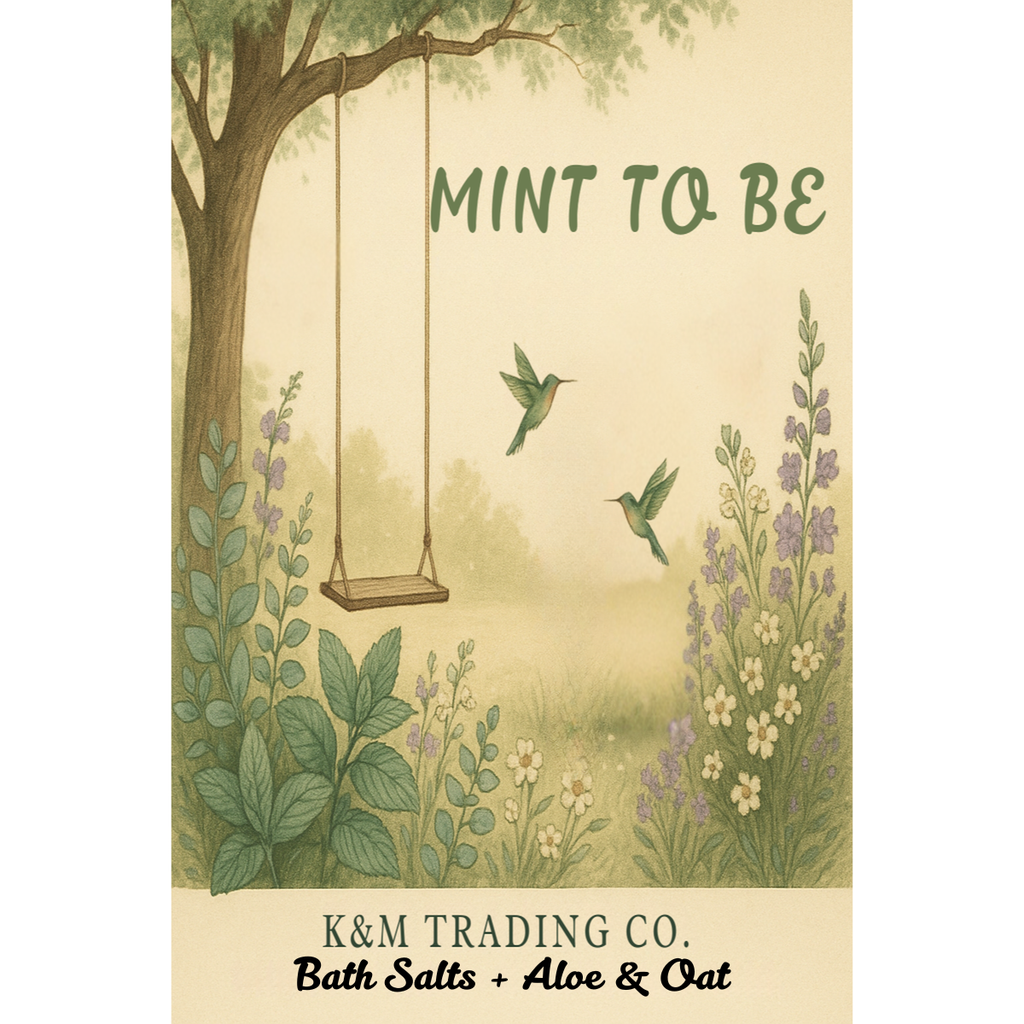 Mint To Be Bath Salts + Aloe & Oat
